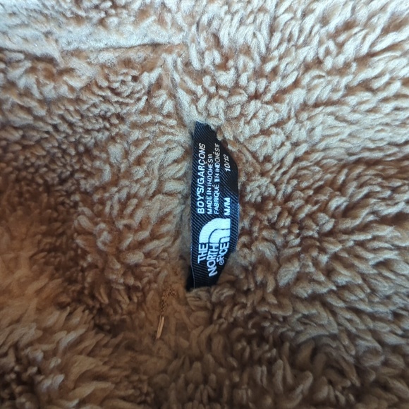 North Face green puffy youth m - Picture 4 of 5